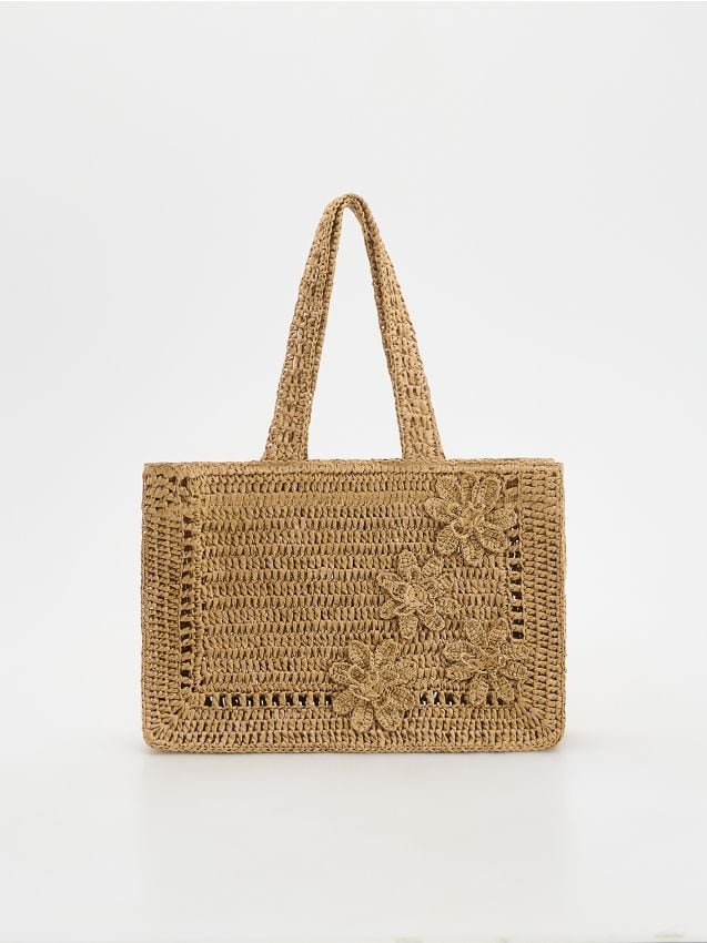 Woven shopper bag - RESERVED