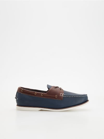 Leather loafers