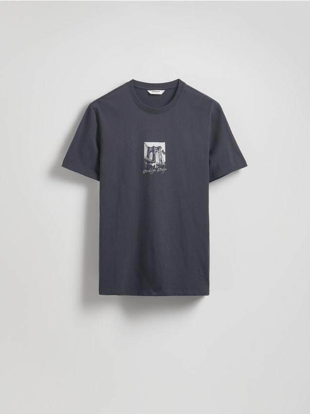 Regular fit printed T-shirt - RESERVED