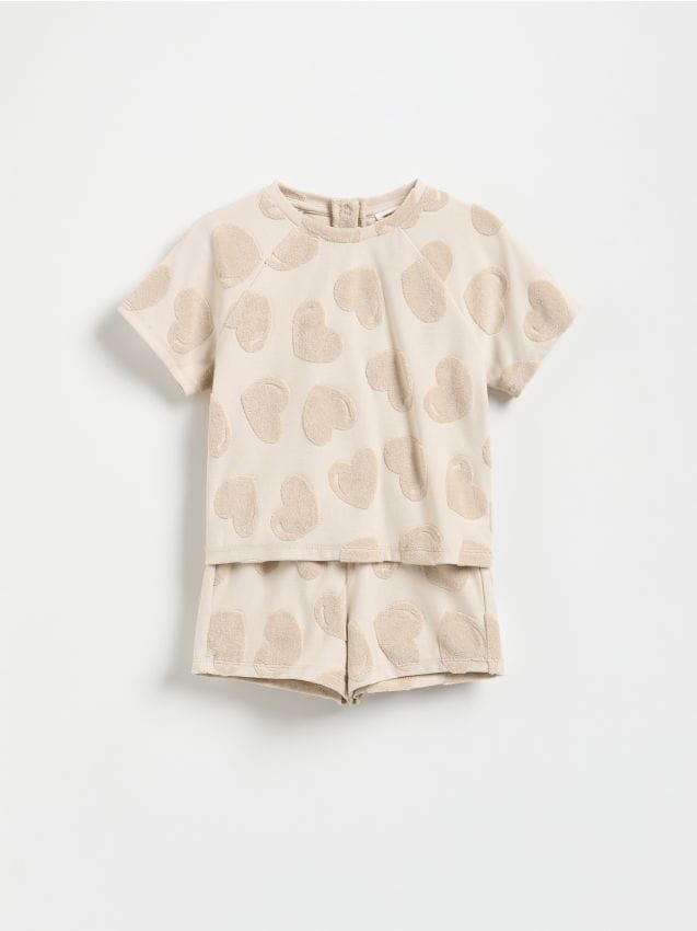 BABIES` T-SHIRT & SHORTS - RESERVED