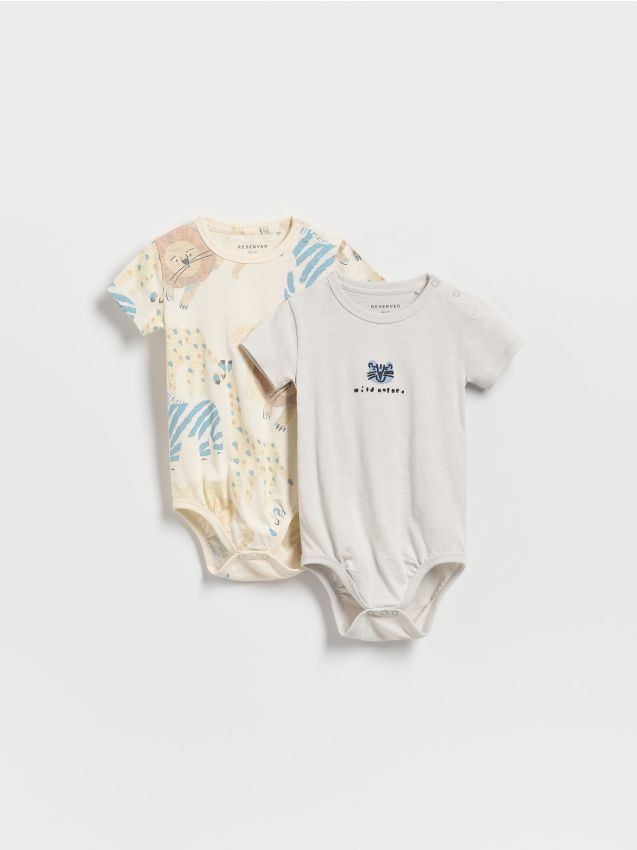 Body aus Baumwolle, 2er-Pack - RESERVED