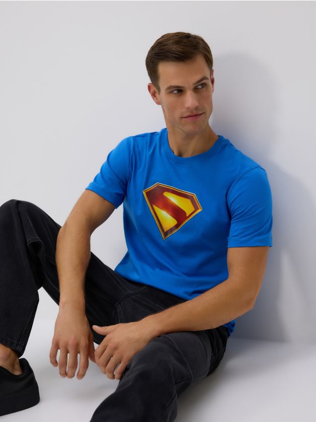 SUPERMAN™ cotton regular fit t-shirt - RESERVED