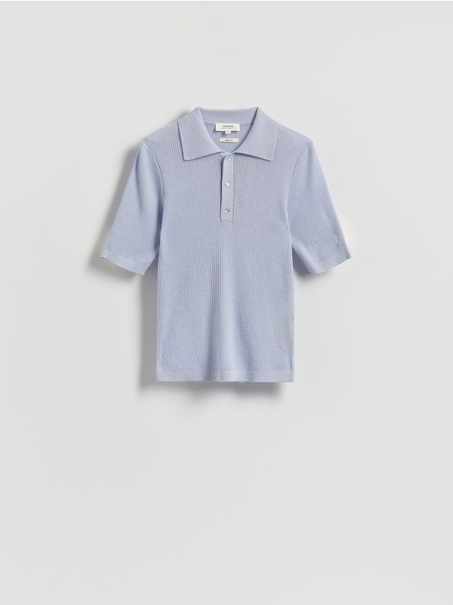 Wool short sleeve jumper - RESERVED