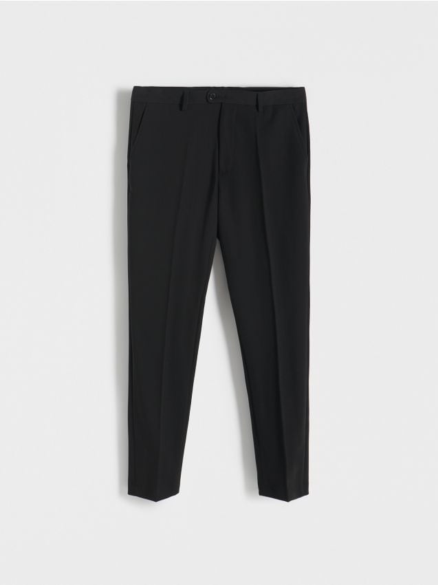 Reserved - Pantaloni chino slim fit - negru Reserved - Pantaloni chino slim fit - negru