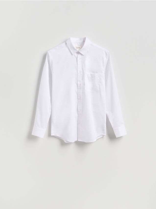 Chemise slim fit en coton - RESERVED
