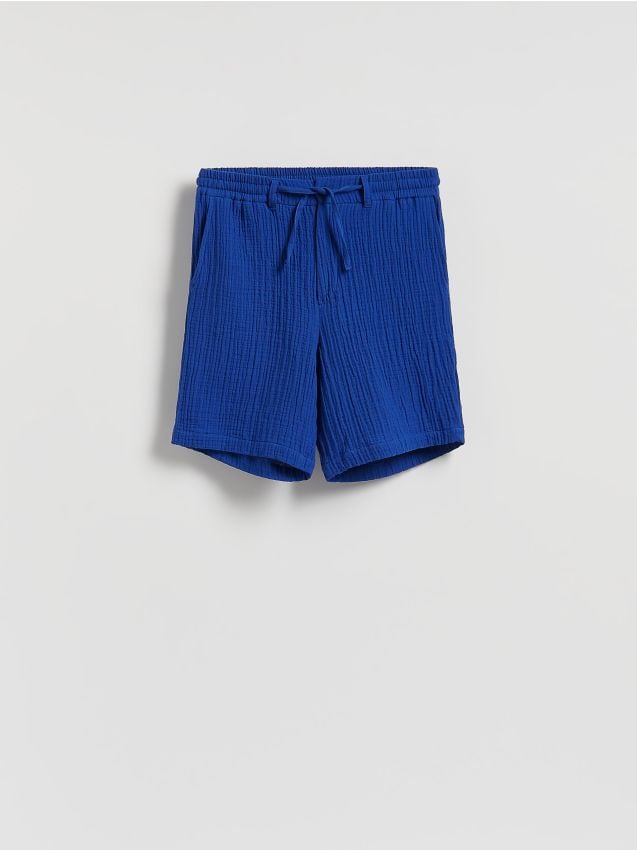 Shorts aus Musselin - RESERVED