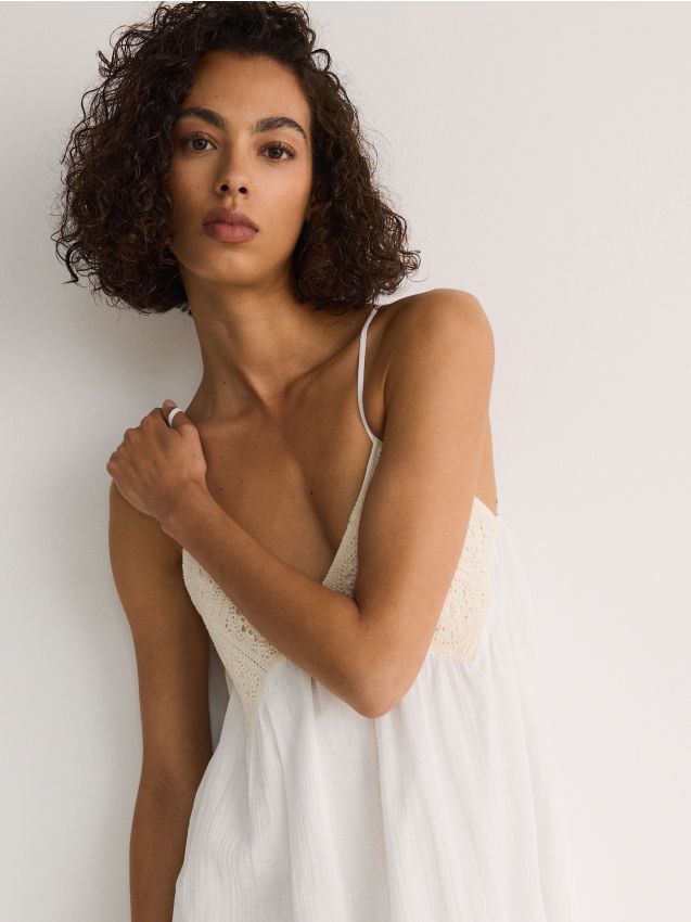 Reserved - ladies` dress - alb
