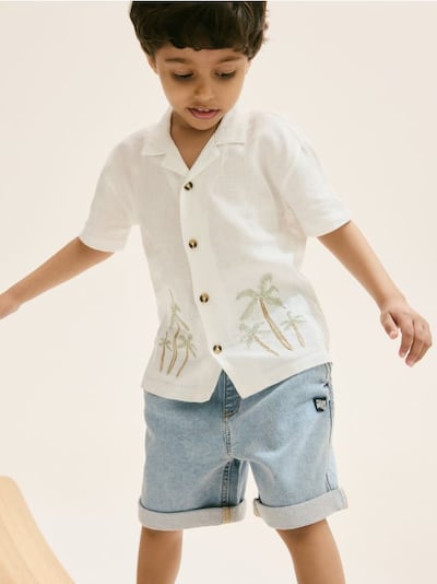Pantaloni scurți din denim