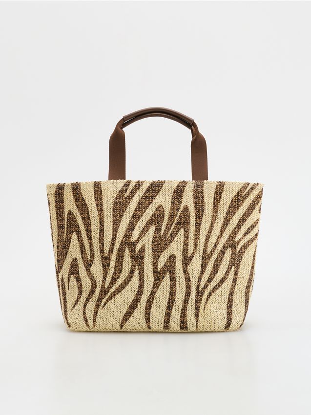 Sac cabas en paille - RESERVED