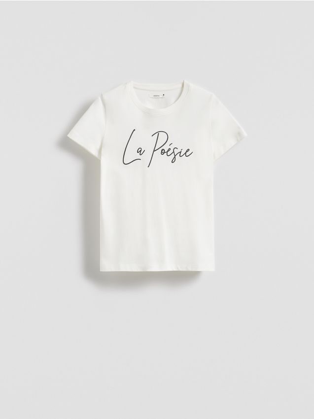 Regular fit printed T-shirt - RESERVED