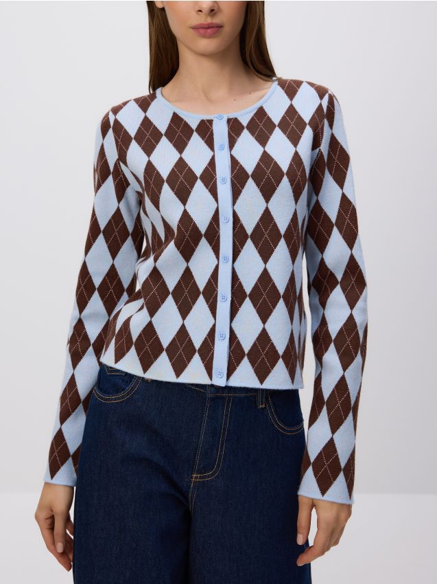 Patterned cardigan - RESERVED