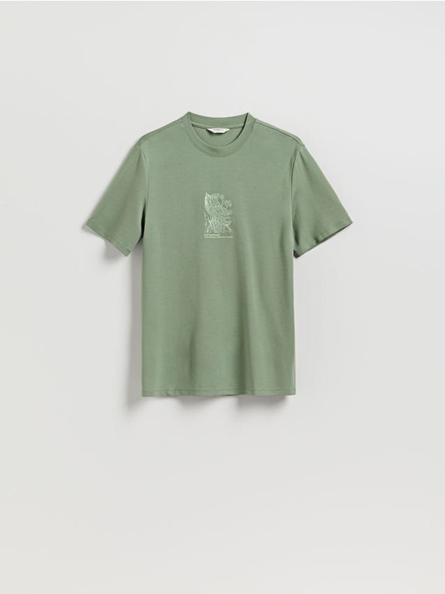 Regular fit T-shirt with embroidery - RESERVED
