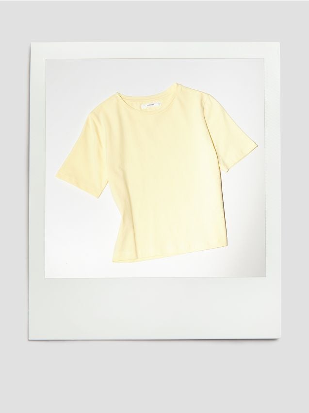 Bawełniany crop top - RESERVED