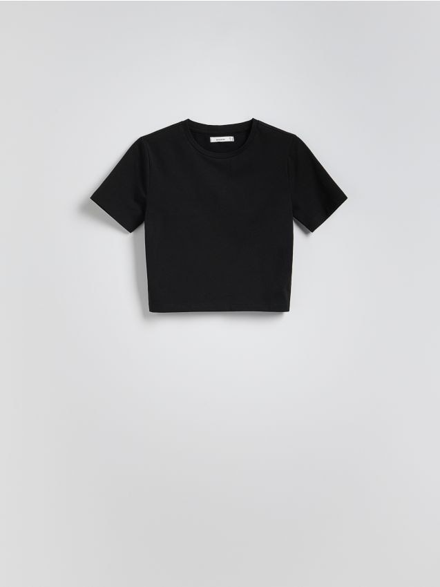 Cotton rich crop top - RESERVED