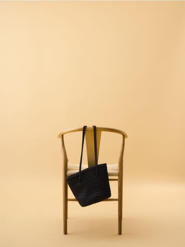 Woven basket bag - RESERVED
