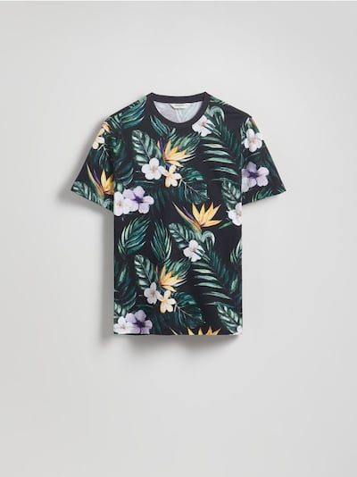 Regular fit cotton T-shirt