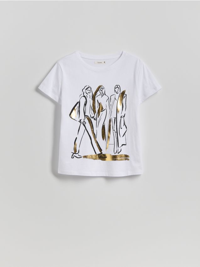T-shirt with print - RESERVED