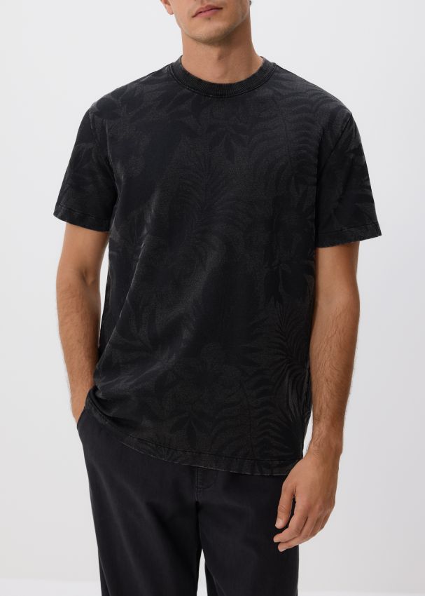 Comfort fit T-shirt with print - RESERVED