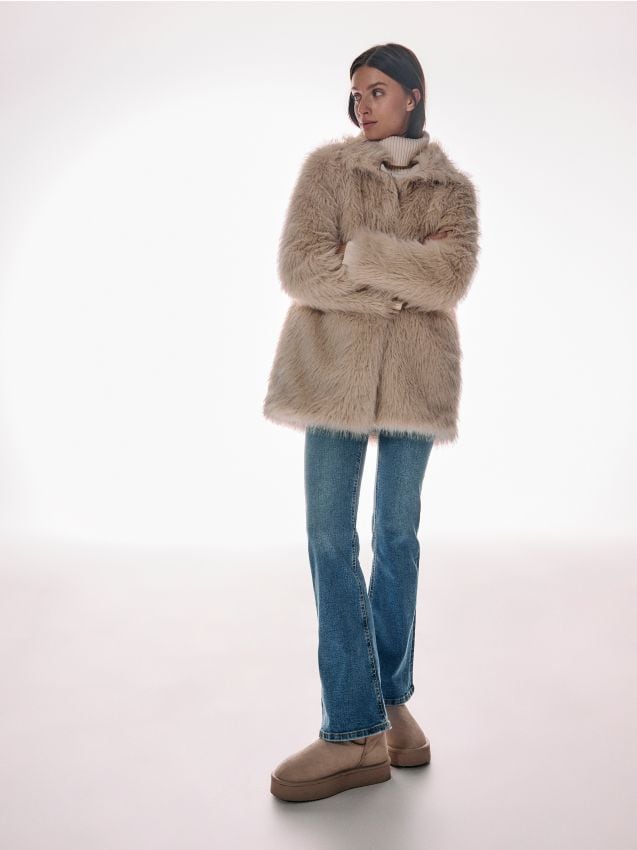 Bottes de neige en cuir majoritaire - RESERVED