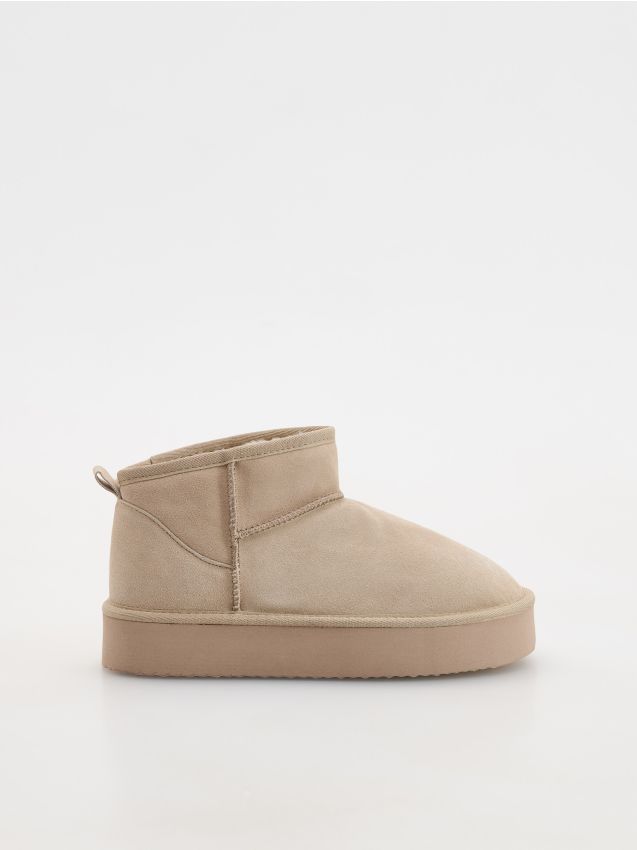 Leather rich snow boots - RESERVED