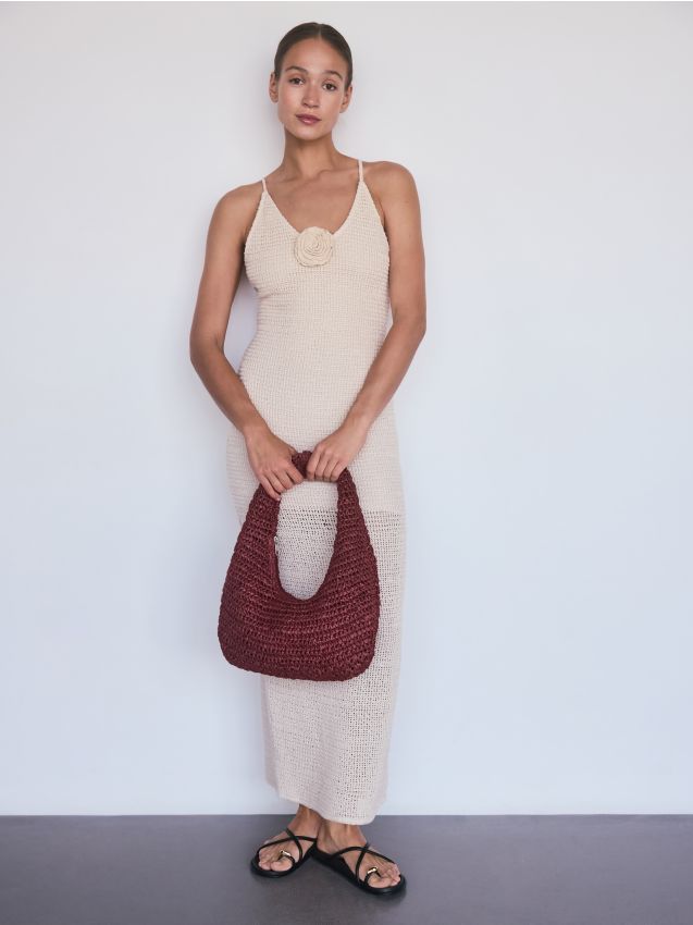 Geflochtene Hobo-Tasche - RESERVED