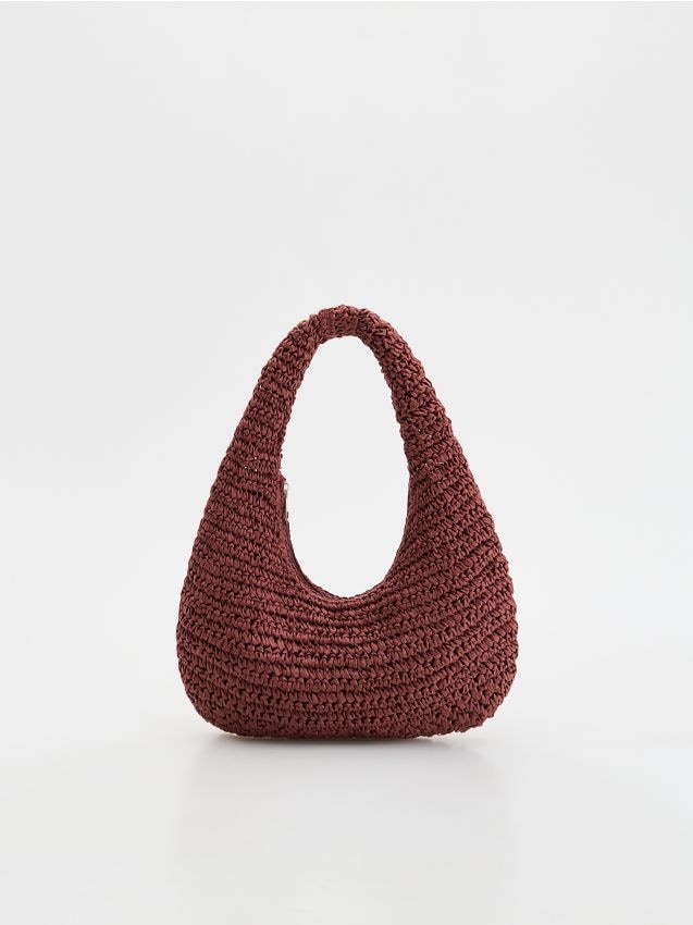 Pletena hobo torba - RESERVED