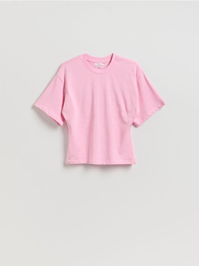 Taljesiddende t-shirt - RESERVED