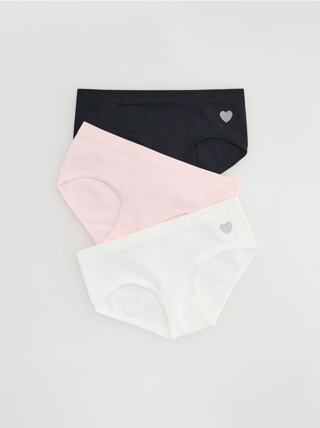 Ribbed panties 3 pack - RESERVED