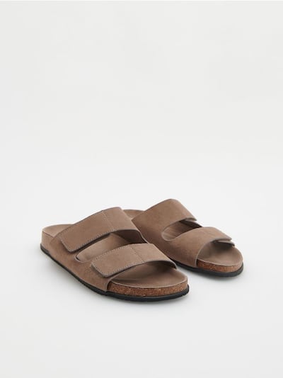 Leather rich sliders