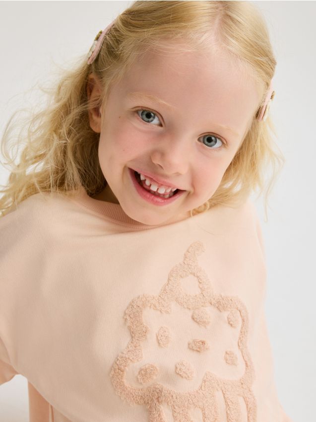 Long sleeve T-shirt with appliqué - RESERVED