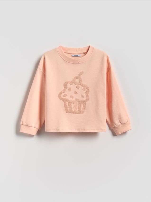 Long sleeve T-shirt with appliqué - RESERVED
