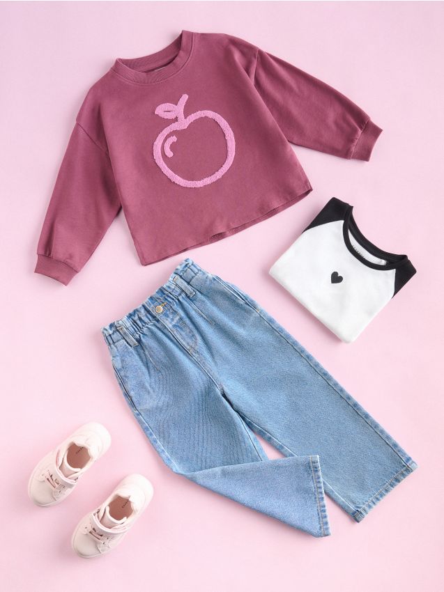 Long sleeve T-shirt with appliqué - RESERVED