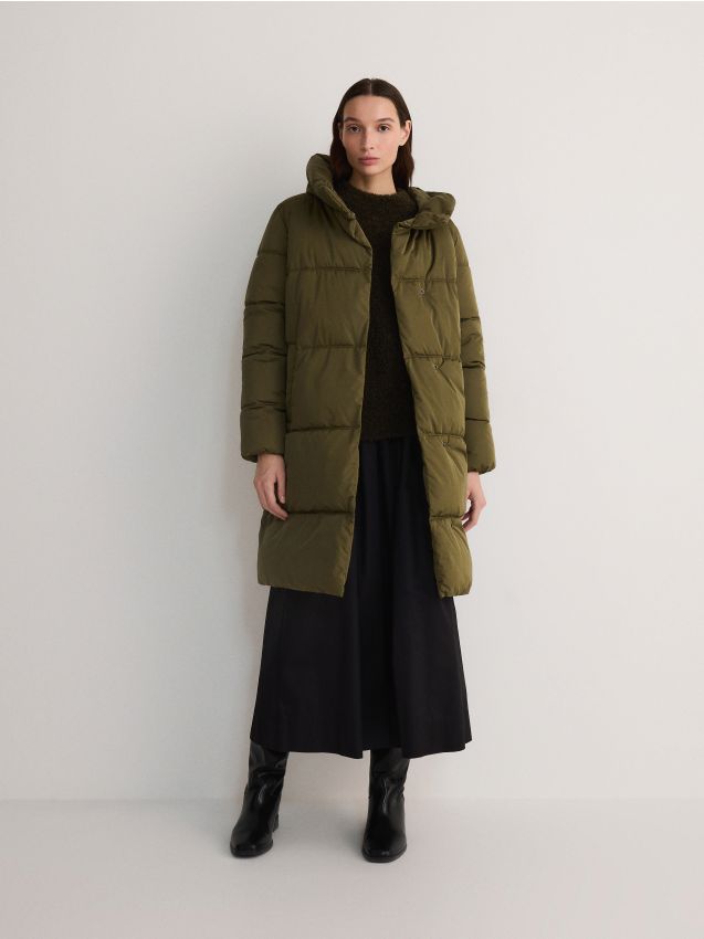 Veste matelassée à capuche - RESERVED