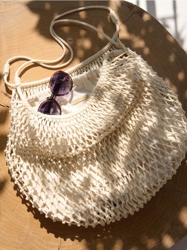 Woven bag - RESERVED