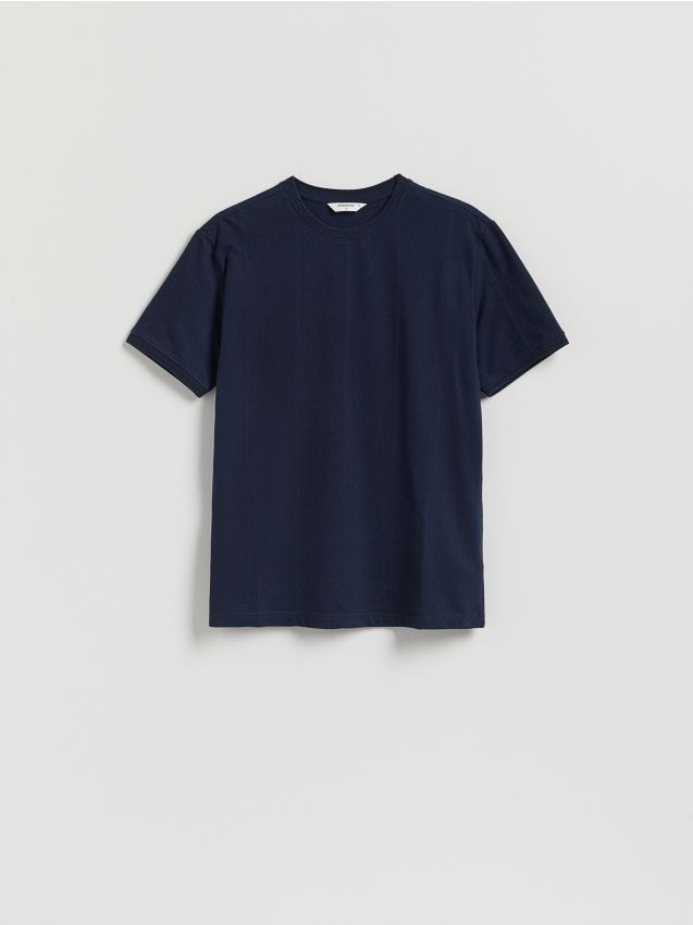 Comfort fit structural fabric T-shirt - RESERVED