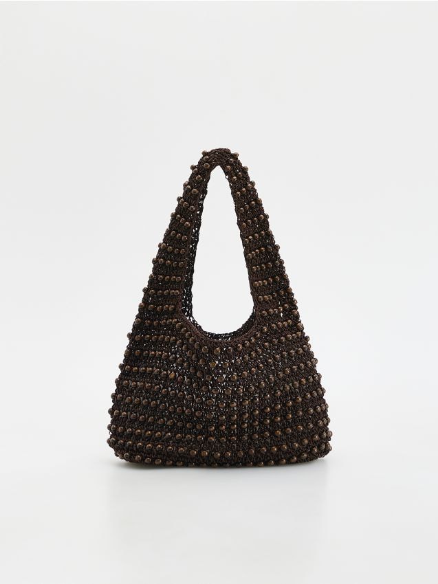 Reserved - LADIES` HANDBAG - maro-închis Reserved - LADIES` HANDBAG - maro-închis