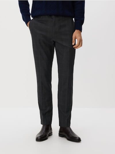 Jakkesætsbukser i uldblanding