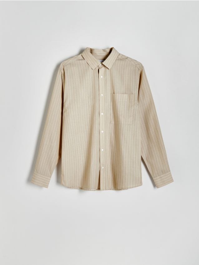Comfort fit stripe shirt - RESERVED