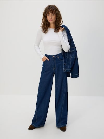 Modal rich long sleeve T-shirt