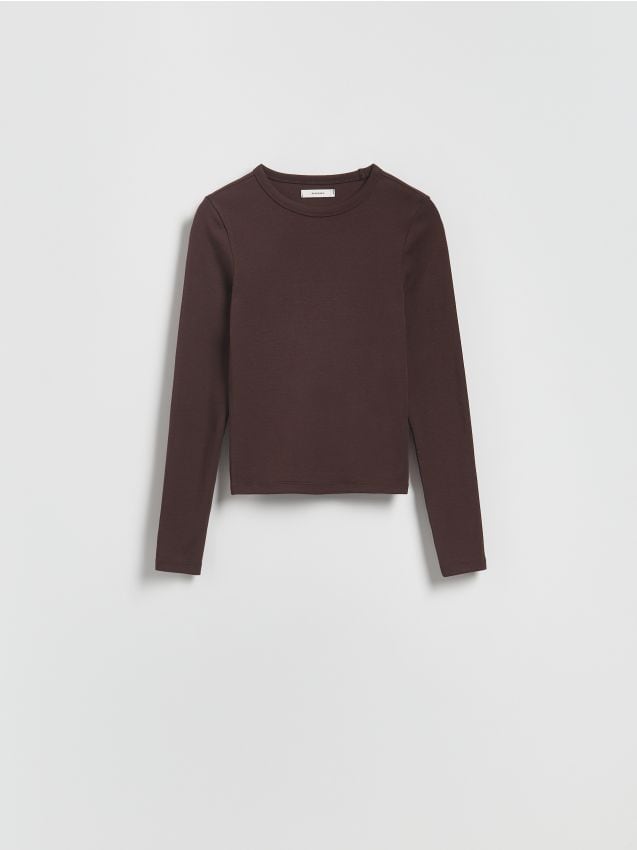 Modal rich long sleeve T-shirt - RESERVED