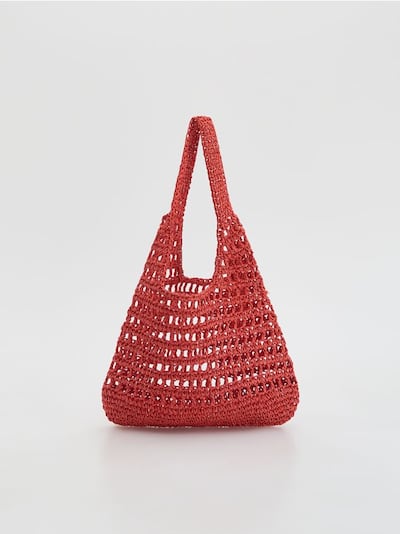 Geflochtene Hobo-Tasche
