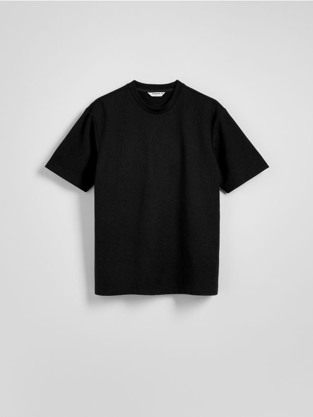 Reserved Reserved - Ανάγλυφη μπλούζα comfort fit