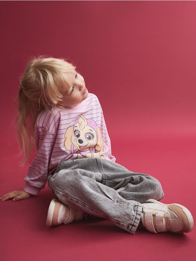 Reserved - Tricou cu mânecă lungă, din bumbac, PAW Patrol - multicolor