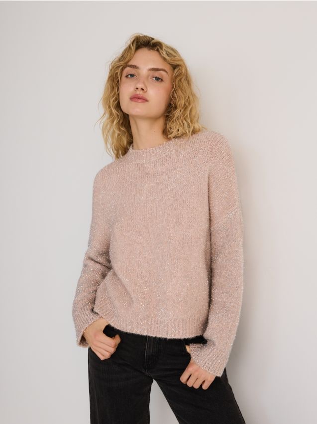 Metallic knit jumper - RESERVED