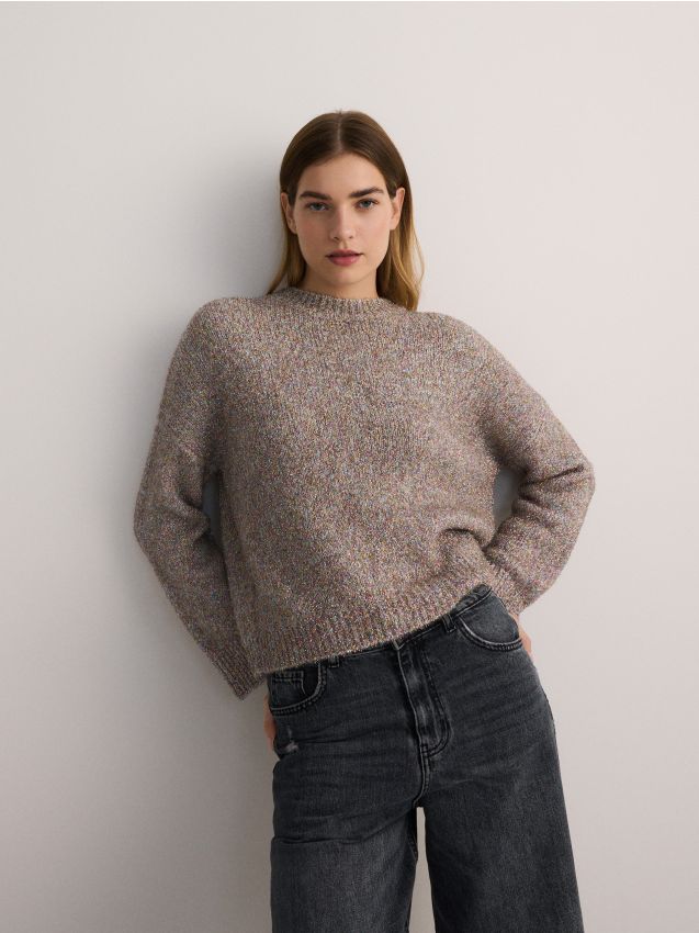 Metallic knit jumper - RESERVED