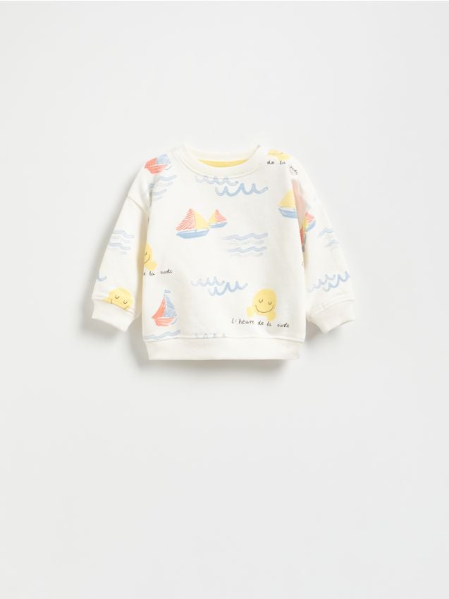 Reserved - BABIES` JOGGING TOP - nude