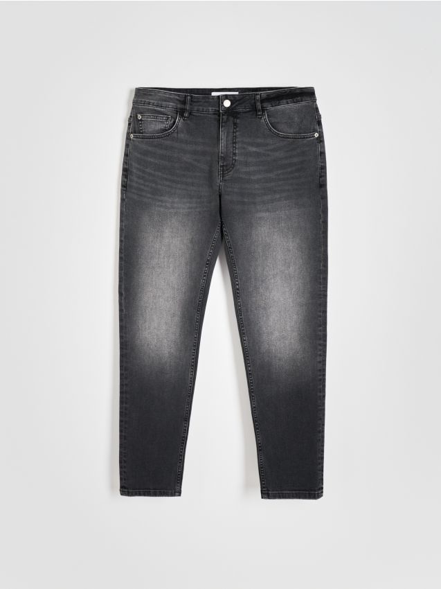 Reserved - blugi slim fit - gri