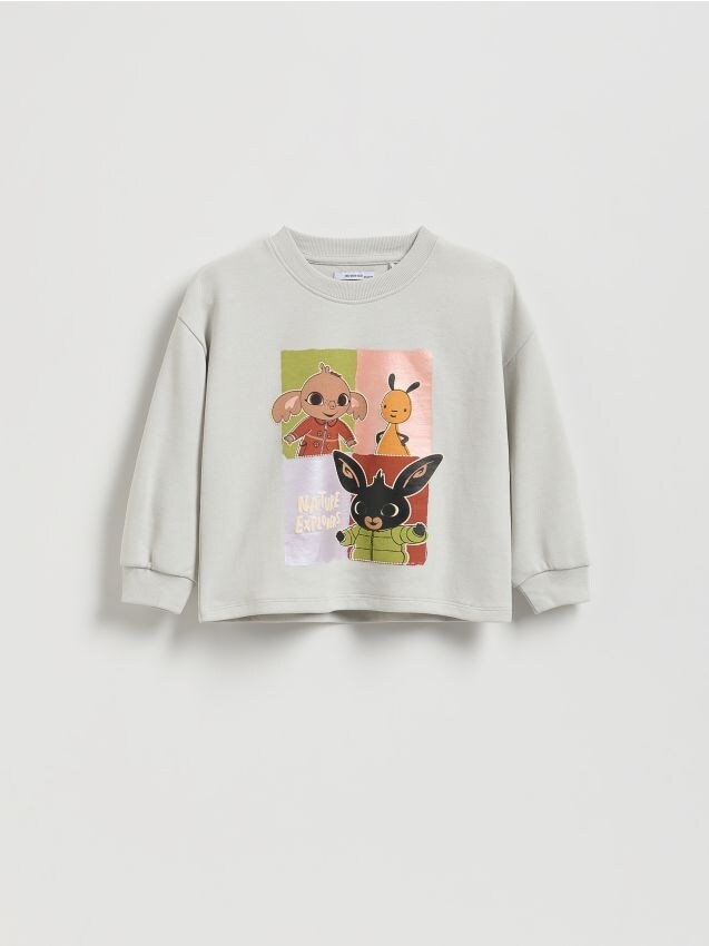 Reserved - Bluza Bing - gri deschis