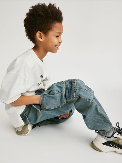 BOYS` JEANS TROUSERS