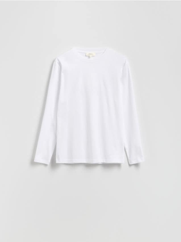 Langarmshirt aus Baumwolle - RESERVED